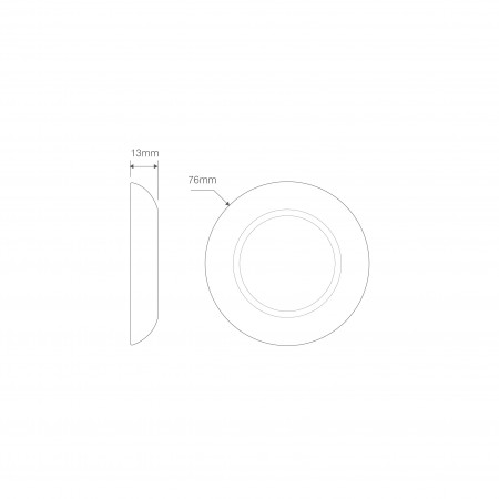 Small Round Interior Lamp